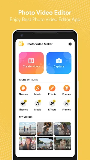 Photo Video Maker with Music Screenshot 0