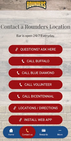 Rounders LV Screenshot 1