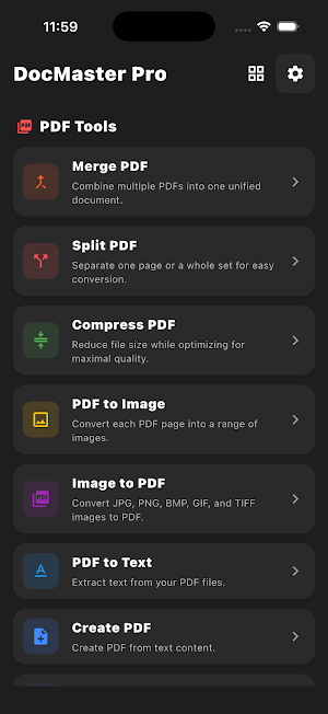 DocMaster Pro – Smart Tools Screenshot 2