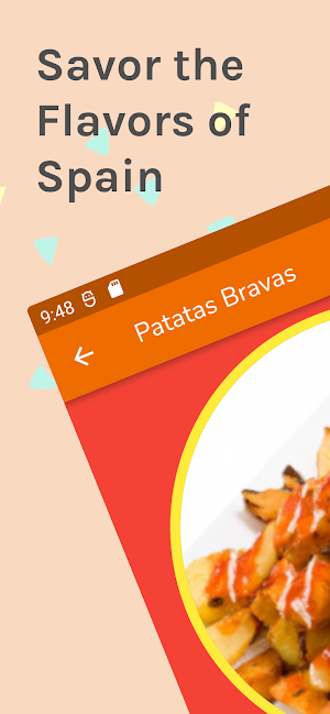 Spanish Recipes Screenshot 0