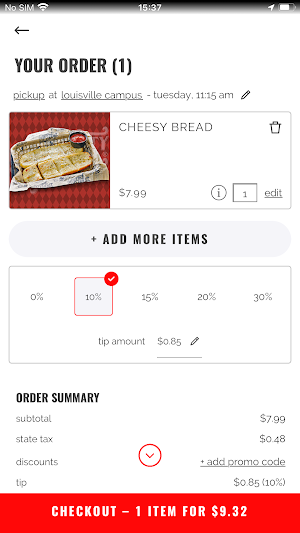 Derby City Pizza Screenshot 3