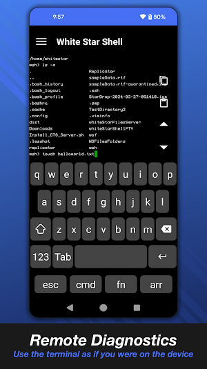 WhiteStar Shell Screenshot 2