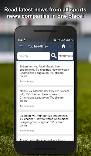 Sports News, Predictions and S Screenshot 0