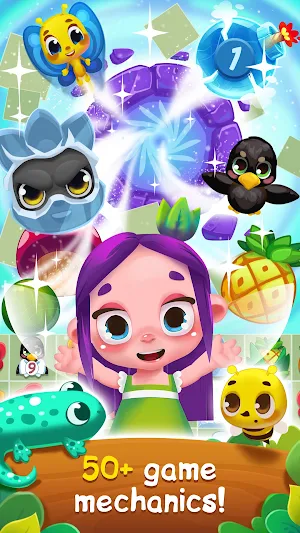 Flower Story - Match 3 Puzzle Screenshot 2