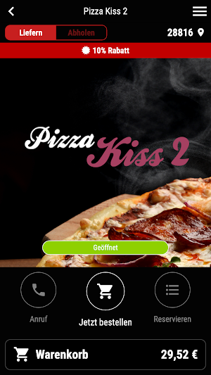 Pizza Kiss 2 Screenshot 0