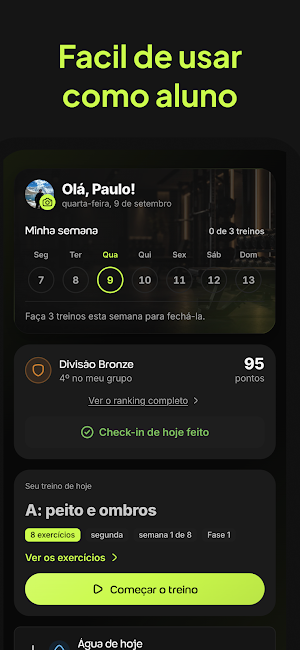 Welltrainer: App para Personal Screenshot 1