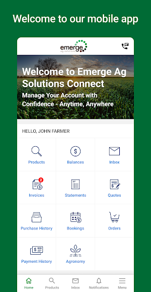 Emerge Ag Solutions Connect Screenshot 0