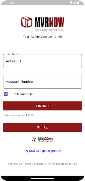 MVRNOW Admin Screenshot 0