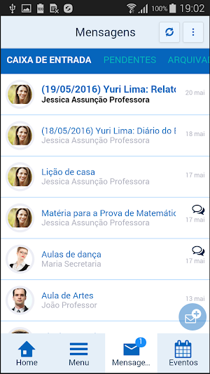 Escola Dedo Verde Screenshot 1
