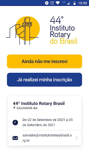 44º Instituto Rotary Brasil Screenshot 0