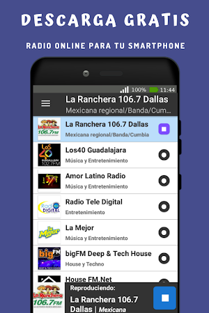 La Ranchera 106.7 Dallas FM Screenshot 1
