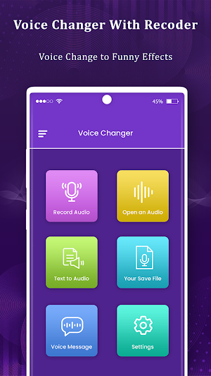 Voice Changer - Audio Effects Screenshot 0