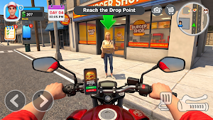 Delivery Boy: Bike Riding Game Screenshot 1