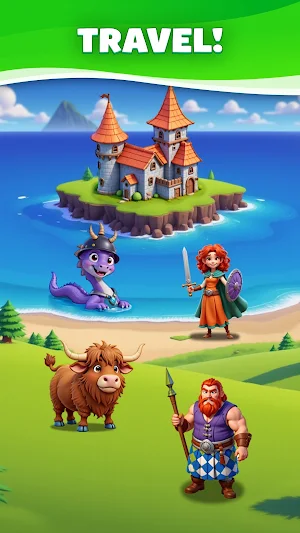 Merge Travel: Build Dream Town Screenshot 3