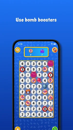 Digit Ninja - math logic game Screenshot 1