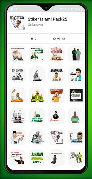 WA Islamic Stickers Pack Screenshot 0
