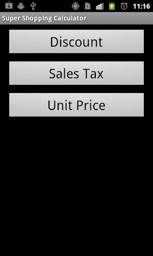 Super Shopping Calculator Screenshot 0
