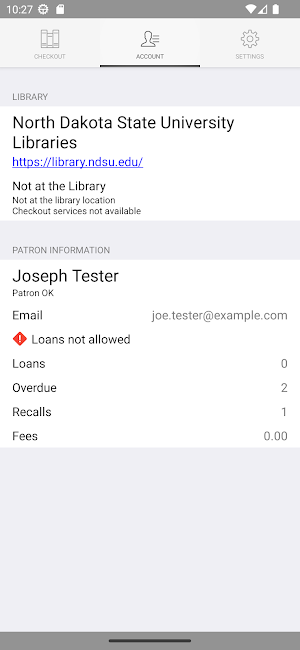 NDSU UScan Screenshot 3
