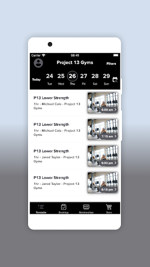 Project 13 Gyms Screenshot 1