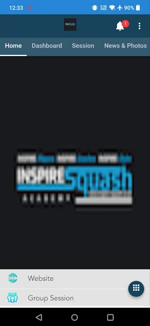 INSPIRE Squash Academy Screenshot 1