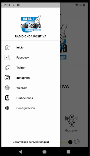 Radio Onda Positiva Screenshot 3
