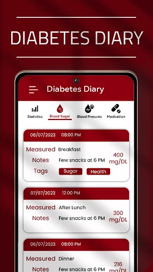 Blood Pressure App: BP Monitor Screenshot 2
