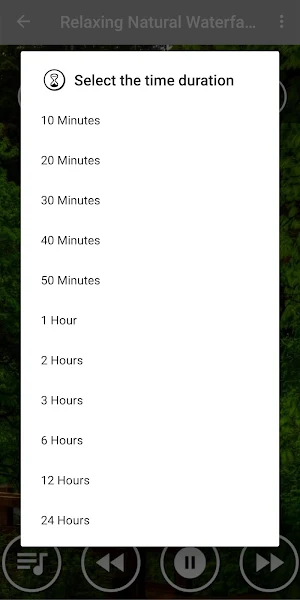 Waterfall Sounds for Sleep Screenshot 2