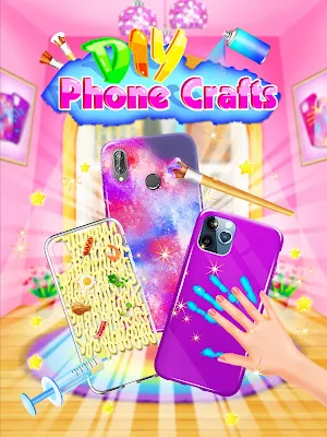 Cool DIY Phone Craft - Fashion Phone Designer Screenshot 0