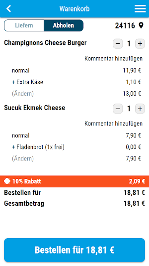 Rezo Food House Kiel Screenshot 1