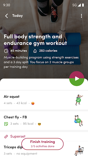 Intens Fit Screenshot 2