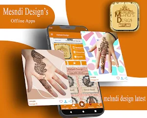 Mehndi Design offline & simple Screenshot 1