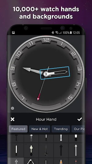 Watch Face -WatchMaker Premium for Android Wear OS Screenshot 2