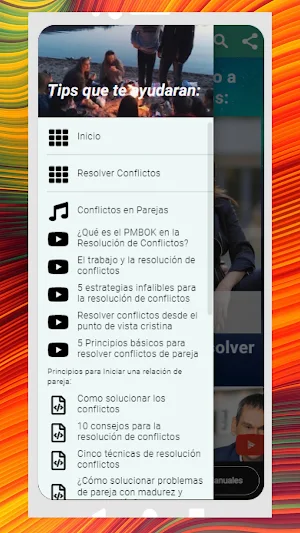 Resolución de Conflictos Screenshot 1