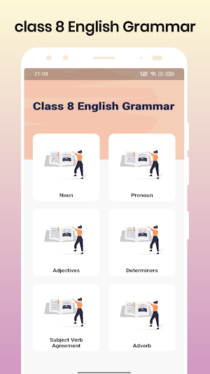 Class 8 English Grammar Notes Screenshot 1