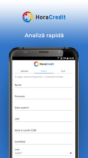 HoraCredit - creditare online Screenshot 1