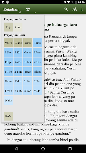 Alkitab Melayu Maluku Utara Screenshot 2