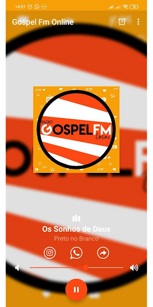 Rádio Gospel FM Online Screenshot 1