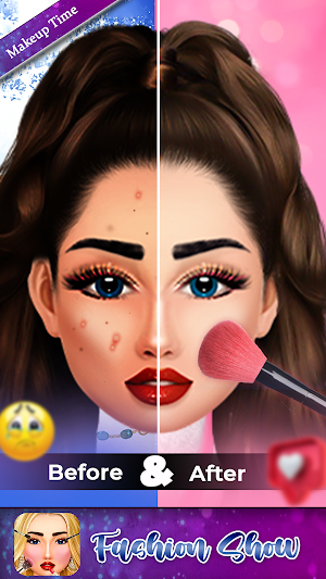 Dress Up: DIY Makeup Games Screenshot 0