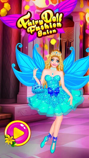 Fairy Doll - Fashion Salon Makeup Dress up Game Screenshot 0