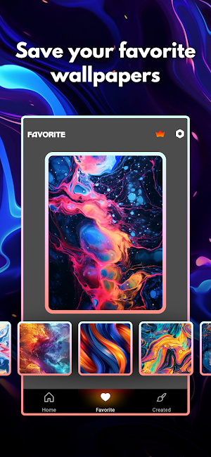 Magic Live Fluid Wallpaper Screenshot 1