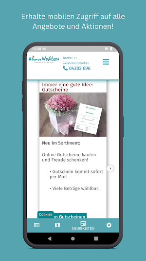 Blumen Wohlers Screenshot 2
