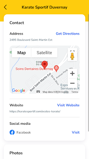 Karaté Sportif D/SF/SA Screenshot 0