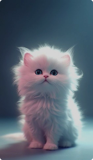 Cute Cat Wallpaper HD 4K Screenshot 0