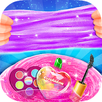 Bubble Balloon Makeup Slime  - Slime Simulator
