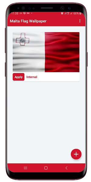 Malta Flag Live Wallpaper Screenshot 0