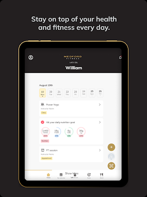 Medford Fitness App Screenshot 1