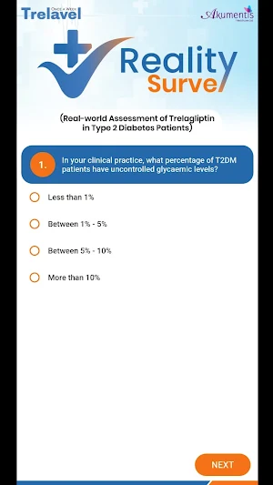 Reality Survey Screenshot 1
