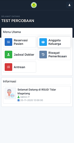 EPasien - RSUD Tidar Magelang Screenshot 0