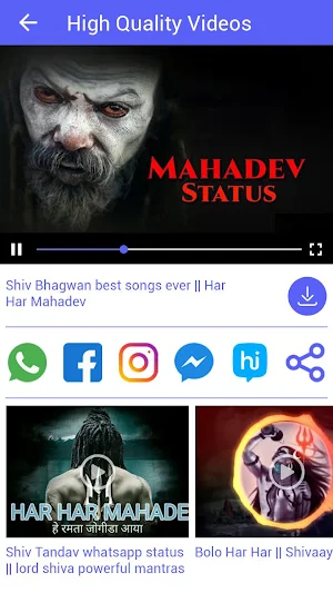 Mahakal video status for WhatsApp Screenshot 2