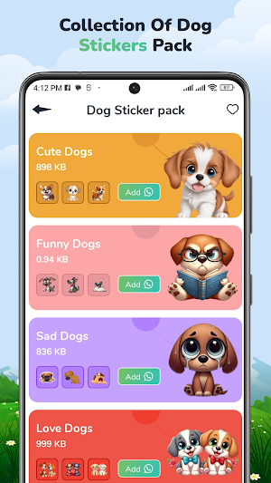 Funny Animal Sticker WAsticker Screenshot 1
